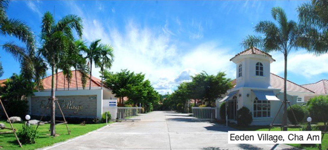 For sale 3 Bed 3 Bath Pool Villa for sale, in Eeden Village project, Cha-am