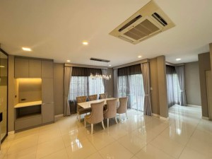 ขายบ้านเดี่ยวหรูย่านสุขาภิบาล5 บ้านเดี่ยวหรูออเงิน ฟรี เฟอร์นิเจอร์ ครัวบิ้วท์อิน,ขายพร้อมผู้เช่า เจ้าของขายเอง