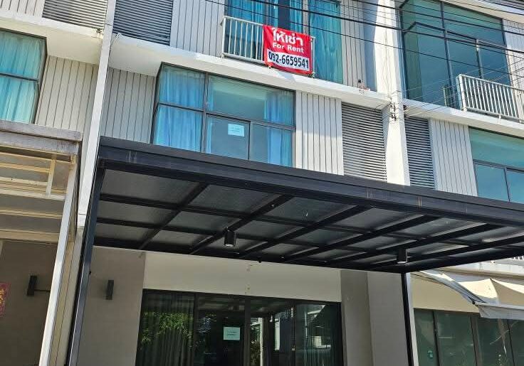 ให้เช่าทาวน์โฮม 3 ชั้น พฤกษาวิลล์ 76 บางนา-วงแหวนฯ ใกล้เมกะบางนา พร้อมอยู่ โทร 0926659541