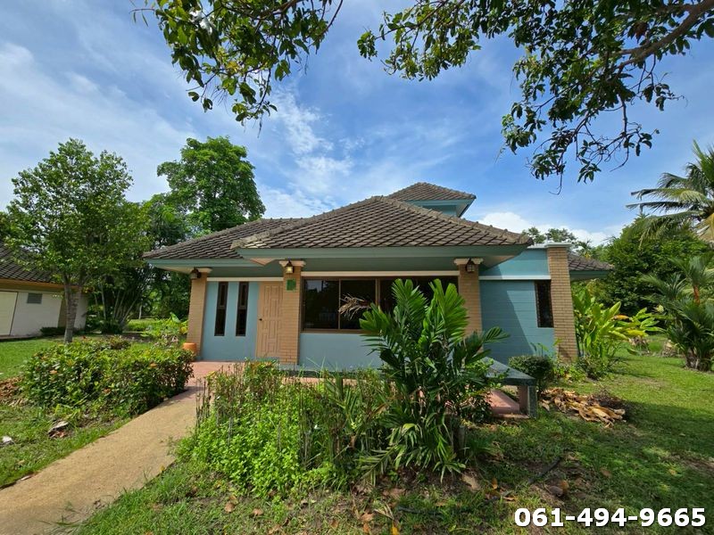 ขายบ้านสวน 244 ตรว. ต.บ้านพร้าว อ.บ้านนา จ.นครนายก