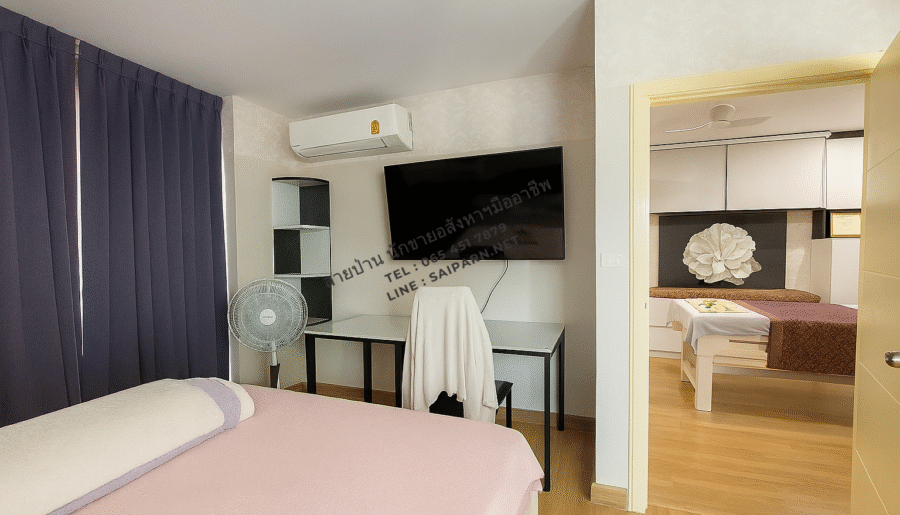 ขายขาดทุน! ถูกกว่าราคาตลาดเป็นล้าน! คอนโด Centric รัชดา-สุทธิสาร | ห้องใหญ่ 41.67 ตร.ม. ติด MRT สุทธิสาร เพียง 100 เมตร