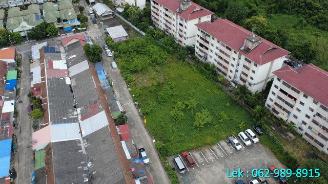 ขายที่ดินเปล่า ปากเกร็ด เนื้อที่ 486 ตรว. ทำเลดีมาก