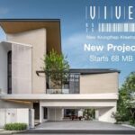 VIVE กรุงเทพกรีฑาตัดใหม่ ใกล้ รร.นานาชาติ บ้านเดี่ยว 3ชั้น 4ห้องนอน พร้อม Glass House ดีไซน์ใหม่ล่าสุด โทร 0818119186