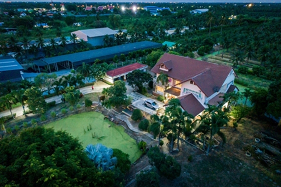 ขายที่ดินแปลงสวยติดถนนใหญ่(เส้นบ้านแพ้ว-นครปฐม) หน้าติดถนน…หลังติดคลอง