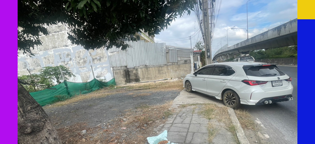 ขาย ที่ดิน ที่ดินสาย5เจ้าของขายเอง เหมาะทำหอพัก ติดถนนใหญ่ ราคาถูก อพารทเม้นท์คลังสินค้า